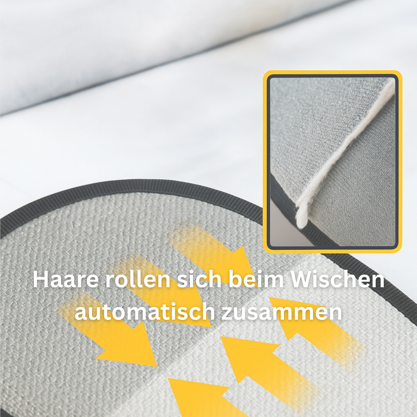 FurFlick - Entfernt Tierhaar mit einem Wisch