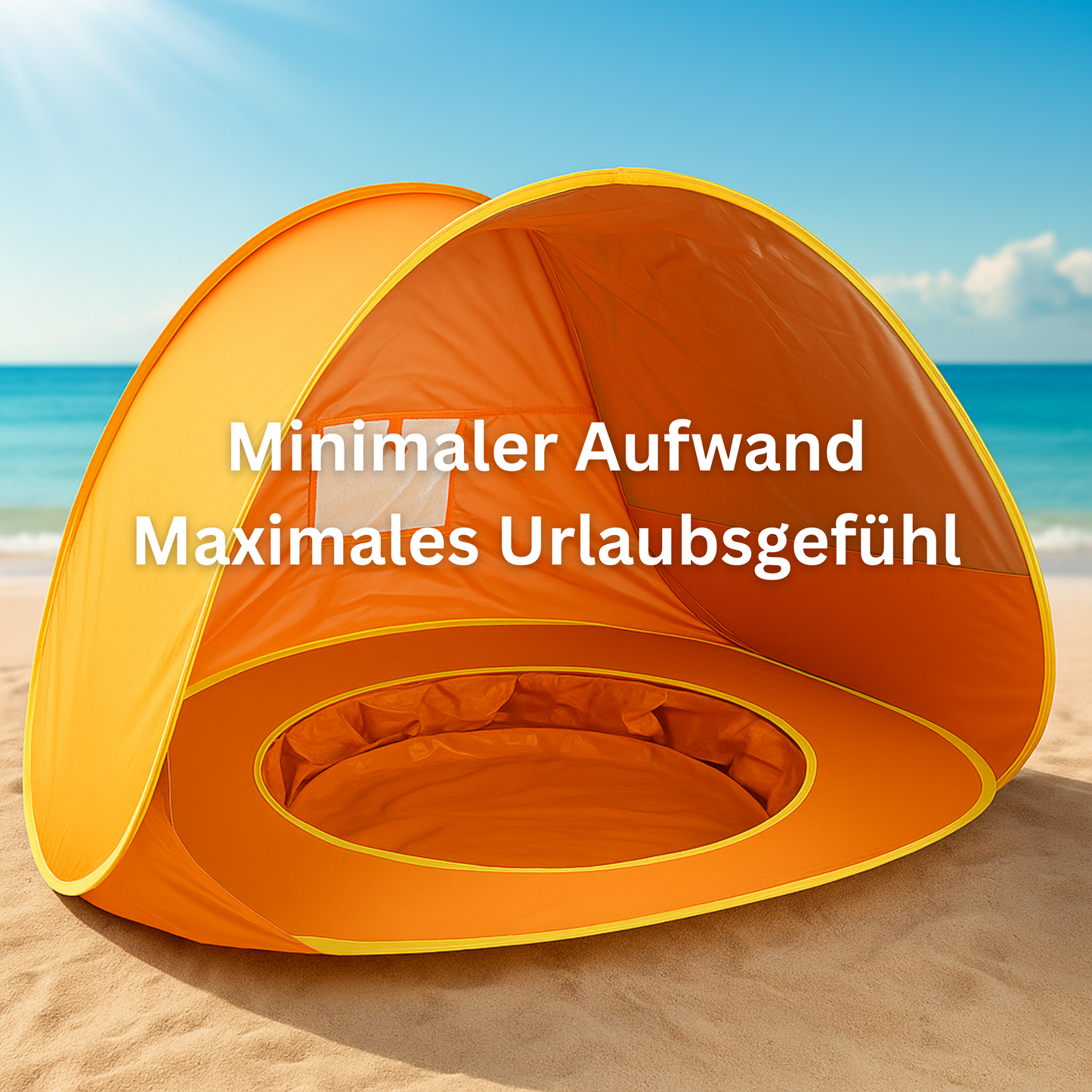 BeachNest - Schutz, Spaß und Abkühlung für dein Baby