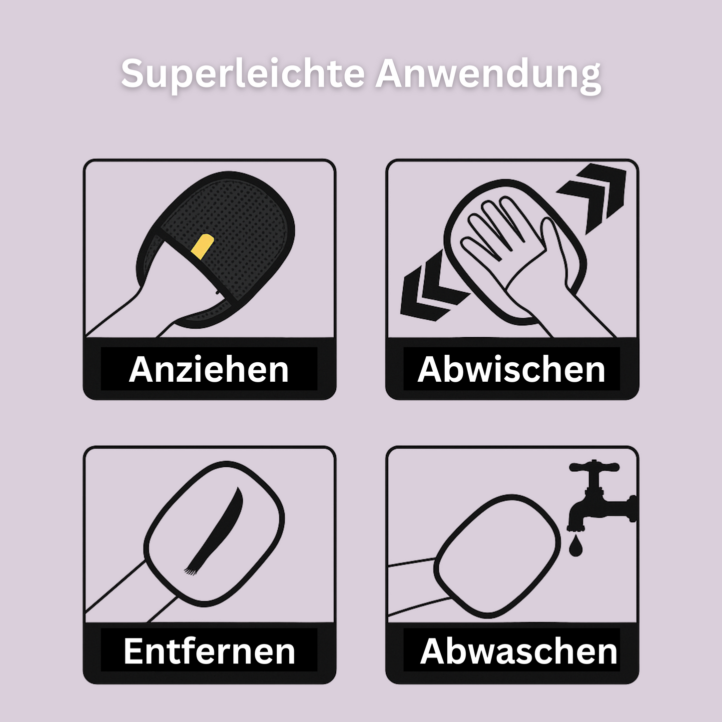 FurFlick - Entfernt Tierhaar mit einem Wisch
