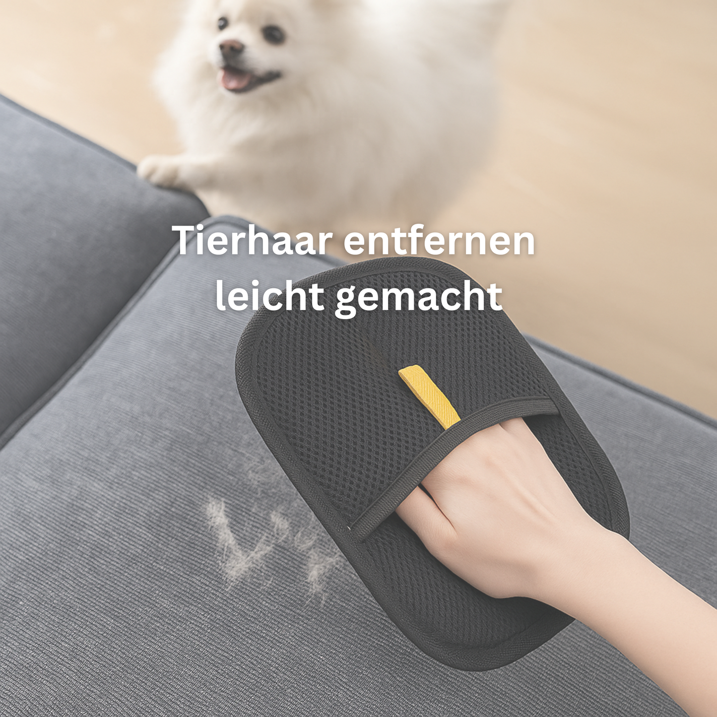 FurFlick - Entfernt Tierhaar mit einem Wisch