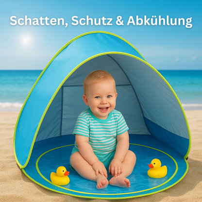 BeachNest - Schutz, Spaß und Abkühlung für dein Baby