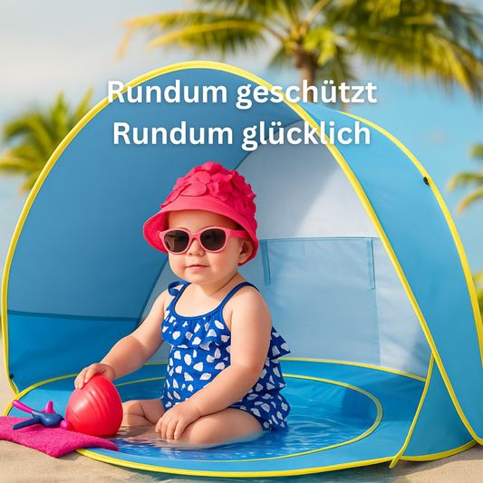 BeachNest - Schutz, Spaß und Abkühlung für dein Baby