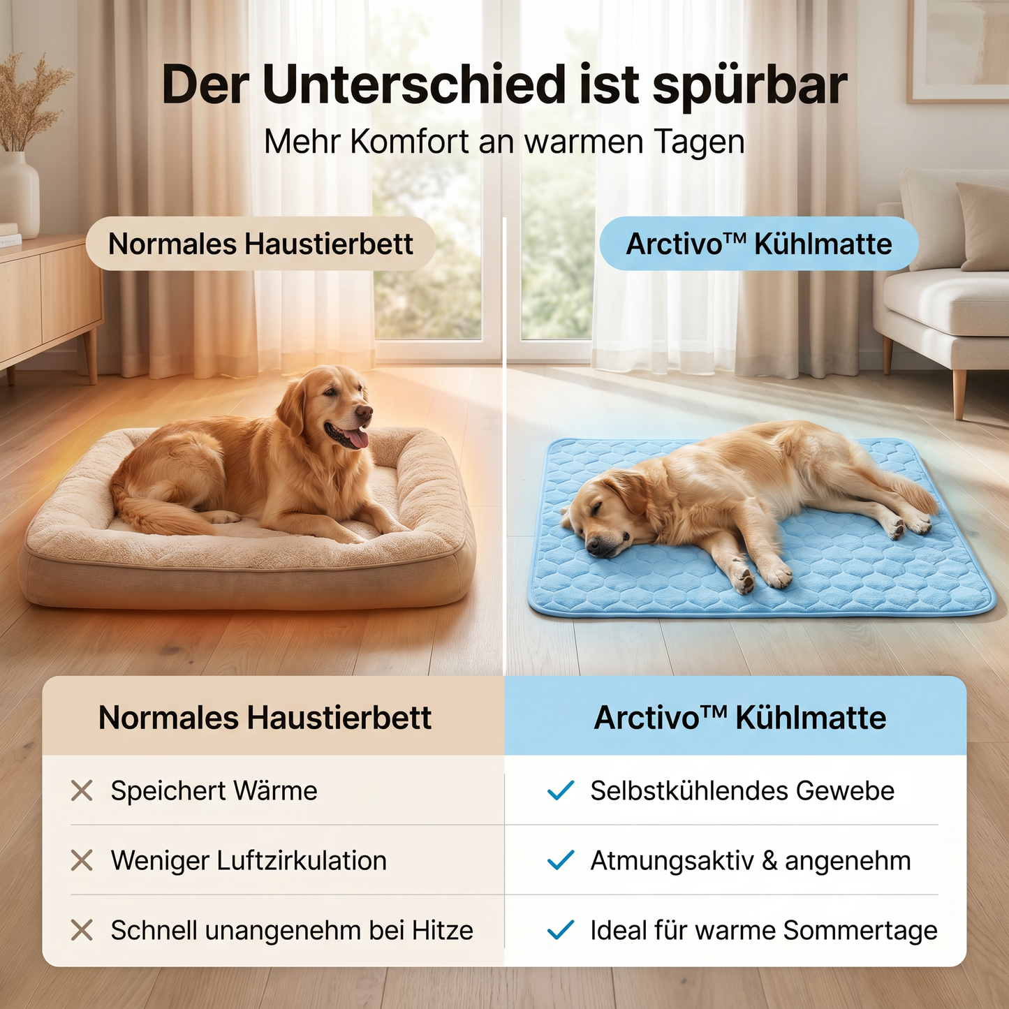 Arctivo™ – Abkühlung für Fellnasen